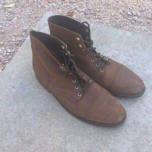 Men's Brown Leather Boots